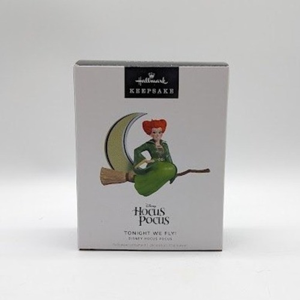 Hallmark Hocus Pocus Tonight We Fly Winifred Ornament Christmas Halloween NEW
